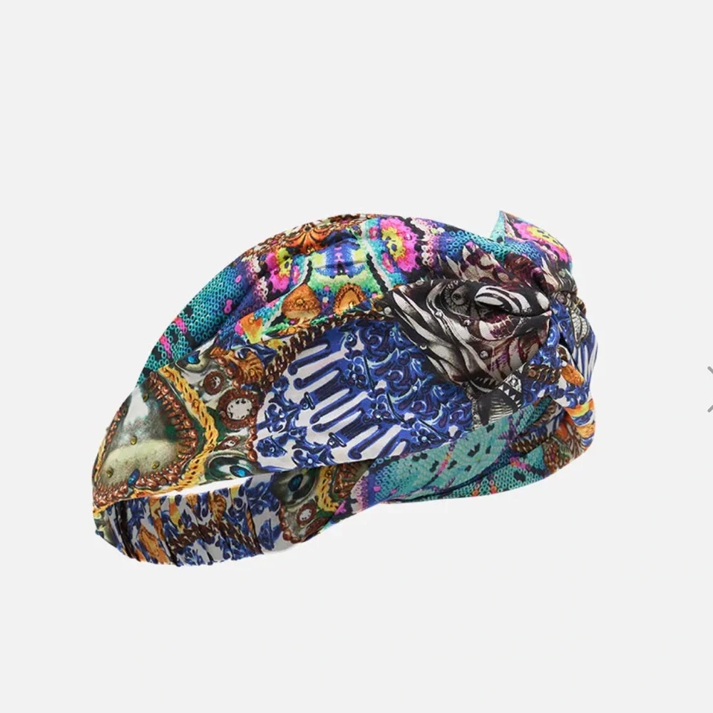 CAMILLA *Lucky Charms* vibrant silk boho twist headband